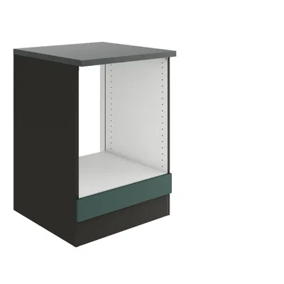 Produktbild von Optifit Herdumbauschrank Verona405 BxTxH 60 x 60 x 84,8 cm grün matt zerlegt KUVE U634-9+