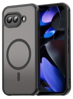 Zdjęcie produktu dla Techsuit – HaloFrost II MagSafe ochronne etui na Google Pixel 9a – czarne