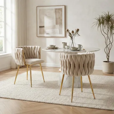 Set 6 Sedie Da Pranzo In Velluto Nero – Moderne, Con Gambe In Metallo, Ergonomiche, Altezza Seduta 47,5 Cm