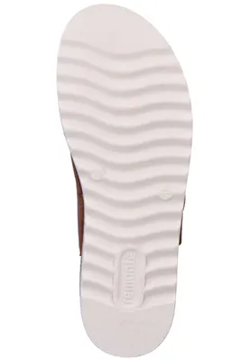 Produktbild von Remonte Damen Sandale mit Zierschnalle und bequemer Sohle Glattleder D0Q51, Größe:39 EU, Farbe:Braun
