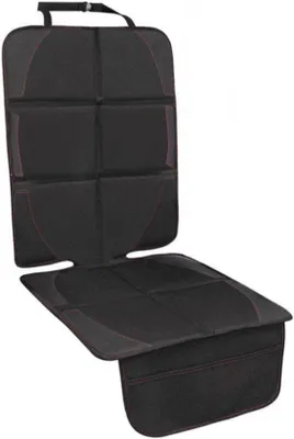 Immagine prodotto di Copri sedile auto universale impermeabile con rivestimento antiscivolo e tasche portaoggetti per bambini e animali domestici