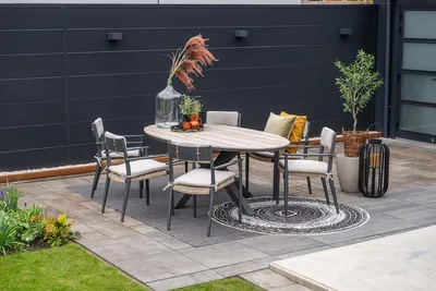 Productafbeelding van Parijs dining fauteuil - carbon black - natural - sand