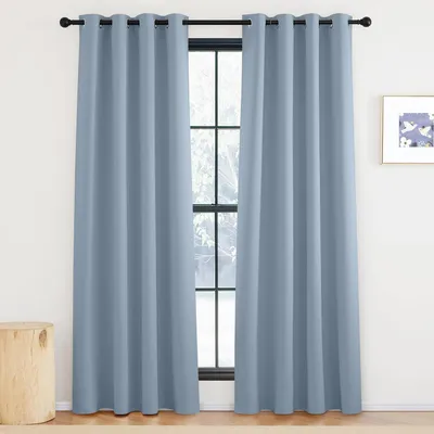 Productafbeelding van Gordijnen Kant en Klaar Panelen Verduisteringsgordijnen Gordijnen Warmte-en Koude-Isolerende Thermische - 140B x 220H cm (2 Panelen)