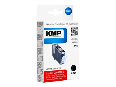 Image de KMP C73 - 9 ml - Noir - compatible - Tintenpatrone - pour Canon PIXMA iP3600, iP4700, MP540, MP550, MP560, MP620, MP630, MP640, MP980, MP990, MX860