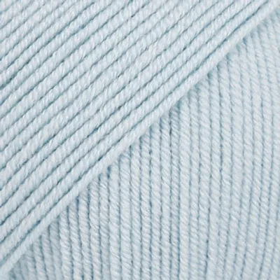 Image de Drops Baby Merino Uni Colour 11 Ice Blue Fil à tricoter