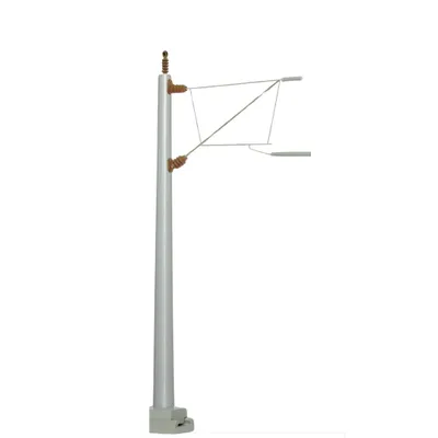 Produktbild von Viessmann 4108 - H0 Betonmast mit Kurzausleger für Neubaustrecken - Neu
