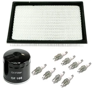 Obrázok produktu pre Kontrolná sada zapaľovacie sviečky olejový filter vzduchový filter Jeep Commander XK 4.7-L. 06-11