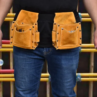 Obrázok produktu pre Nástroj Waist Bag, kravská koža nástroj Waist Bag, nástroj Waist Storage Bag, nechtov Storage Bag, hardvér nástroj Storage Bag