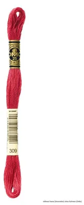 Imagen del producto de Hilo DMC Mouline Special para bordado, 117mc - 309, 6 madejas, 8 metros