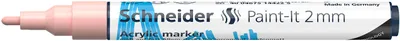 Image de Marqueur acrylique Schneider Paint-It 310 abricot