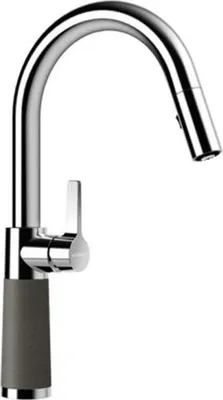 Produktbild von SCHOCK Armatur SC-520 in CARBONIUM mit Zugauslauf / CRISTADUR®