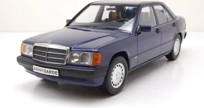 Produktbild von Triple9 1800312 Mercedes 190 E 2.3 Avantgarde W201 1993 modrá metalíza 1:18