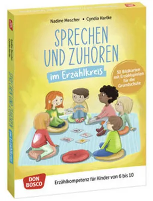 Obrázek produktu pro Sprechen und Zuhören im Erzählkreis. 30 Bildkarten mit Erzählspielen für die Grundschule