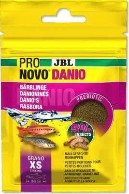 Imagen del producto de JBL PRONOVO DANIO GRANO CLICK, tamaño: XS / Contenido: 100 ml