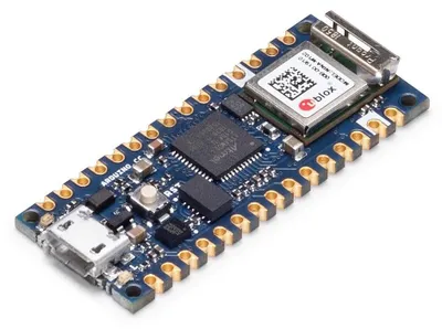Produktbild von Arduino Nano 33 IoT, ATSAMD21G18, 48 MHz, 256 KB, 32 KB, 21 V, 3,3 V