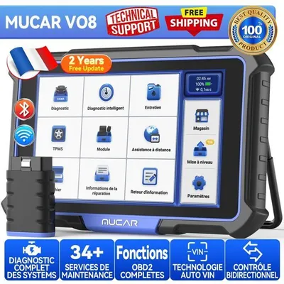 Productafbeelding van MUCAR OBD2 diagnoseapparaat voor auto VO8
