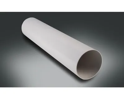 Produktbild von Rundrohr Rotheigner weiß NW 125 mm Länge 0,50 m