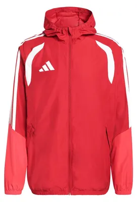 Productafbeelding van adidas Tiro 26 wedstrijdjas voor alle weersomstandigheden, maat 2XL, kleur: team power rood/semi-lucid rood/wit