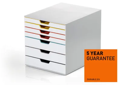 Obrázek produktu pro DURABLE Zásuvkový box VARICOLOR® MIX 7, vícebarevné, 762727