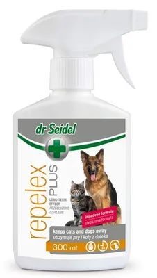 Produktbild von DR SEIDEL REPELEX PLUS hält Hunde und Katzen fern 300ml