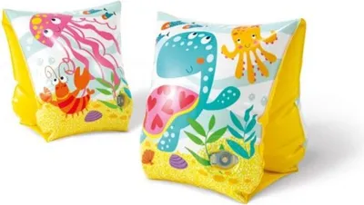 Immagine prodotto di Maniche gonfiabili mondo marino 15x23 cm 3-6 anni