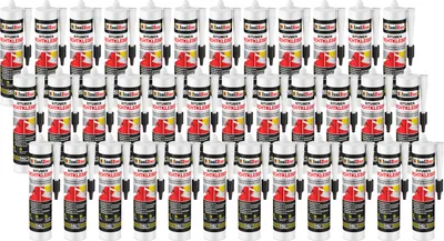 Produktbild von Isolbau Bitumen-Dichtkleber - 36 x 310 ml Klebstoff & Dichtmasse für Montage & Reparatur von Bitumen-Schindeln - Schwarz