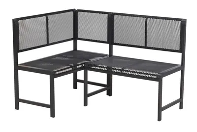 Produktbild von Merxx Elos Eckbank, graphit, Aluminium