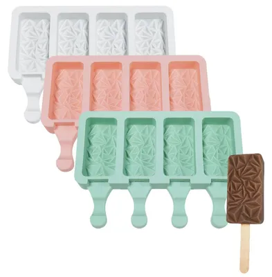 Produktbild von Eisform aus Silikon, BPA-frei, wiederverwendbare Eisform in Lebensmittelqualität für Kinder