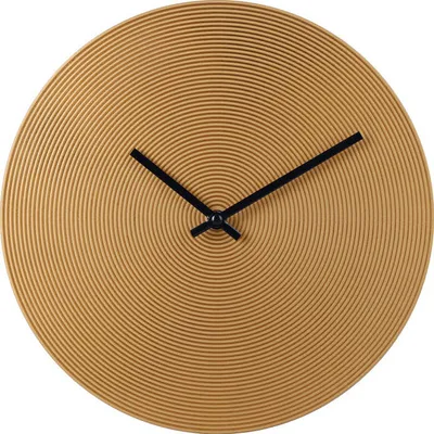 Produktbild von SensaHome Wanduhr Havana – s Industriedesign – minimalistischer Rost-Look – Ø30 cm – Bronze
