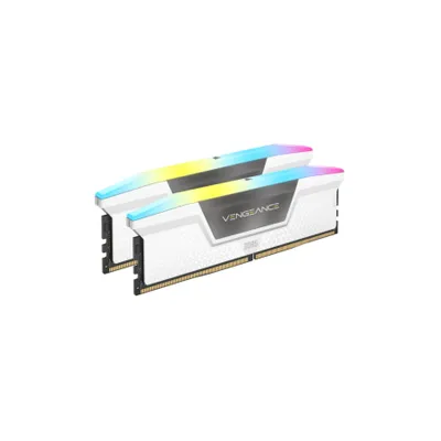 Produktbild von Corsair DDR5 32GB PC 6000 CL36 CORSAIR KIT (2x16GB) VENGEANCE RGB W retail - 32 GB