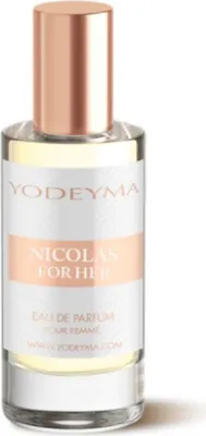 Immagine prodotto di YODEYMA Parfum Nicolas per lei - Eau de Parfum per donna (15 ml)