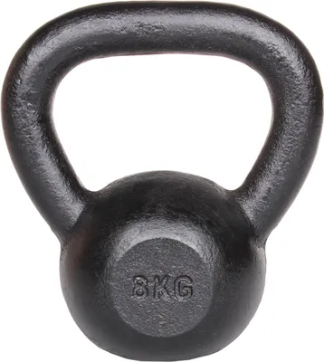 Immagine prodotto di Kettlebell manubrio in metallo nero Peso 4 kg