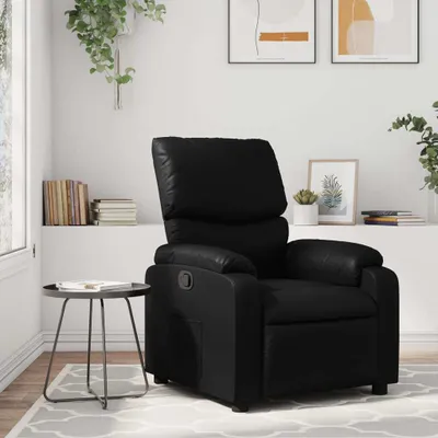 Produktbild von Cloris Designermöbel Relaxsessel Schwarz Kunstleder 2024 Neu