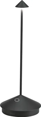 Produktbild von Zafferano Pina Tischlampe - Aufladbare LED Außenlampe - 29 cm - Schwarz