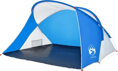 Produktbild von vidaXL Strandzelt 2 Personen Azurblau Pop-Up Wasserdicht