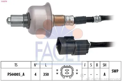 Image de Sonde lambda FACET (10.8276) pour KIA Pro Cee'd HYUNDAI I10 RIO III Venga Ix20