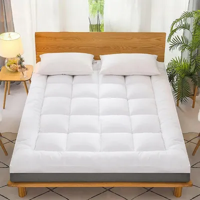 Matratzentopper 10 cm, Mikrofaser, Doppelbett 137x190 cm, hypoallergen