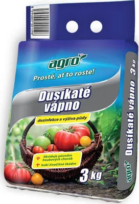 Obrázek produktu pro AGRO Dusíkaté vápno 3 kg AGRO 000327