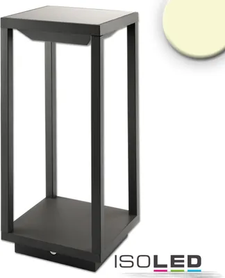 Produktbild von ISOLED LED SOLAR Outdoor-Leuchte, PIR-Bewegungs-/Helligkeitssensor, Ein+Aus, 2W, IP54, warmweiß