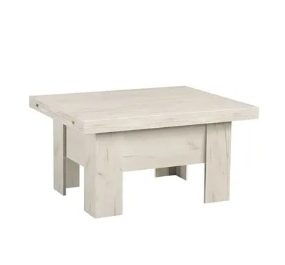 Produktbild von Ausziehtisch VILKO – weiß, Eichenholz