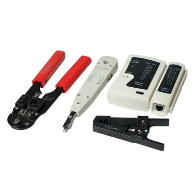 Image de Logilink Netzwerk Werkzeug Set mit Tasche - Werkzeug Set (WZ0012)