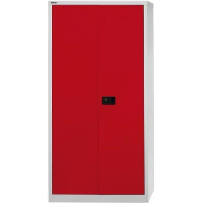 Obrázok produktu pre BISLEY E782A04506 Stahlschrank 4fb Lgrau/Kardrot