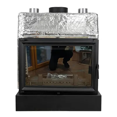 Obrázok produktu pre Drevený krb model Oliwia 18 kW s ventiláciou