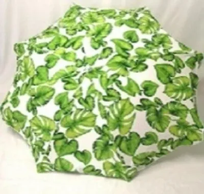 Image de Parasol - Feuillage - Coton et polycoton - 200cm