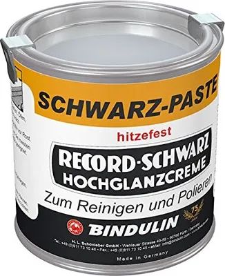 Produktbild von Ofenschwärze Schwarzpaste  200 ml Dose  Farbe: schwarz,zum Mattieren von Metall bzw., Öfen & Elektroplatten
