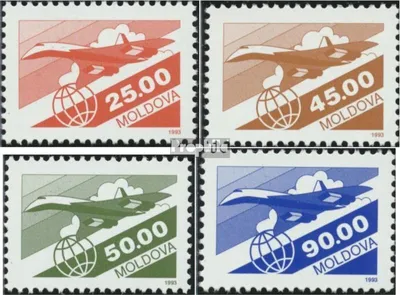 Produktbild von Briefmarken Moldawien 1993 Mi 63-66 (kompl.Ausg.) postfrisch Flugpost