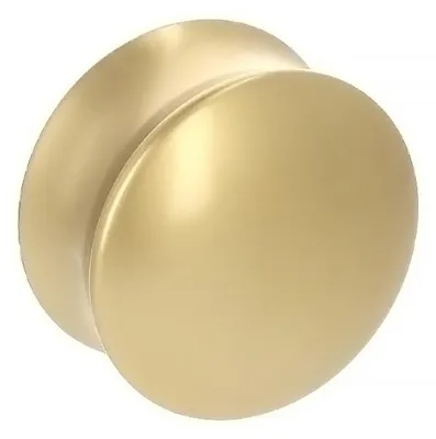 Obrázek produktu pro Kovová úchytka na nábytek, materiál zamak, průměr 40 mm, povrchová úprava mosaz