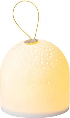 Produktbild von LED Porzellanlampe Schneeflocken
