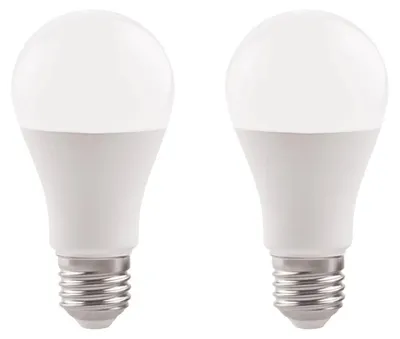 Productafbeelding van Vito Lighting LED Peerlamp A60 E27 Mat - 12W 1680lm 2700K - Extra Warmwit - Vervangt 110W - 2 stuks