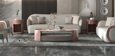 Produktbild von Wohnzimmer Couchtisch Beistelltisch Design Couchtische Sofa Tische Luxus Holz